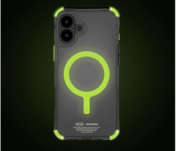 SKINARMA Saido do iPhone 16 6.1" Magnetic Charging green - 1316915 - zdjęcie 4